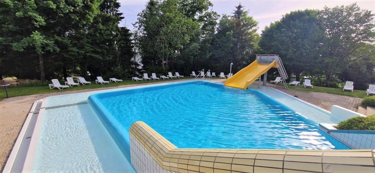Pools, Sauna Und Balkon Mit Panoramablick Sankt Englmar Exterior photo