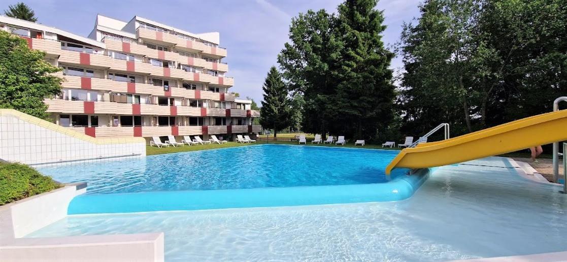 Pools, Sauna Und Balkon Mit Panoramablick Sankt Englmar Exterior photo